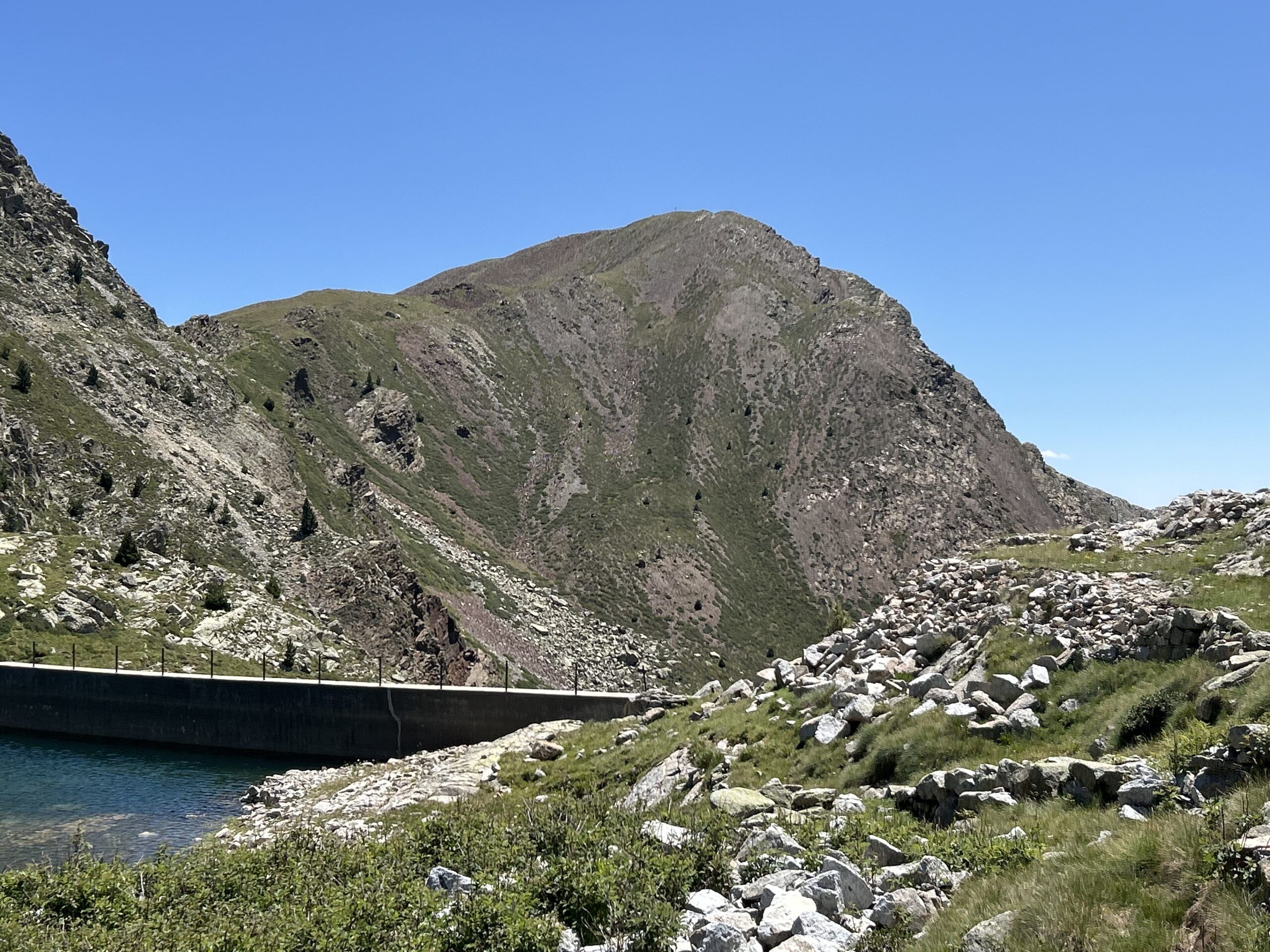 Vista del pic de l'Espada